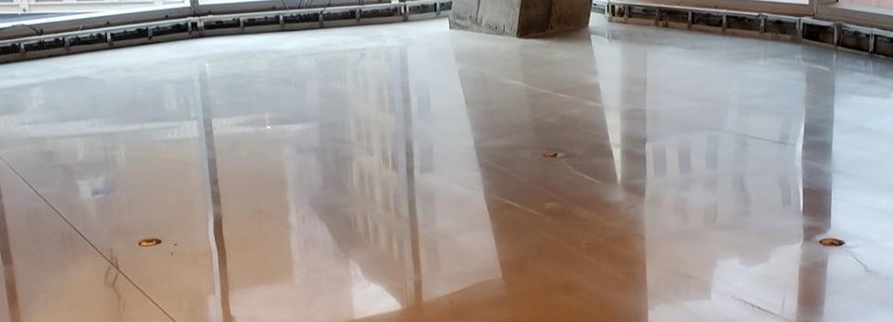 Polishable Leveling Toppings & Polished Concrete